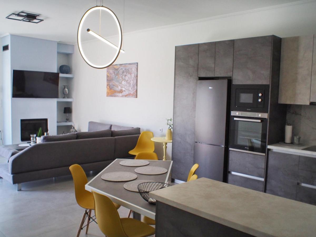 Nostos Luxury Villas With Private Pool In Nafpaktos Luaran gambar