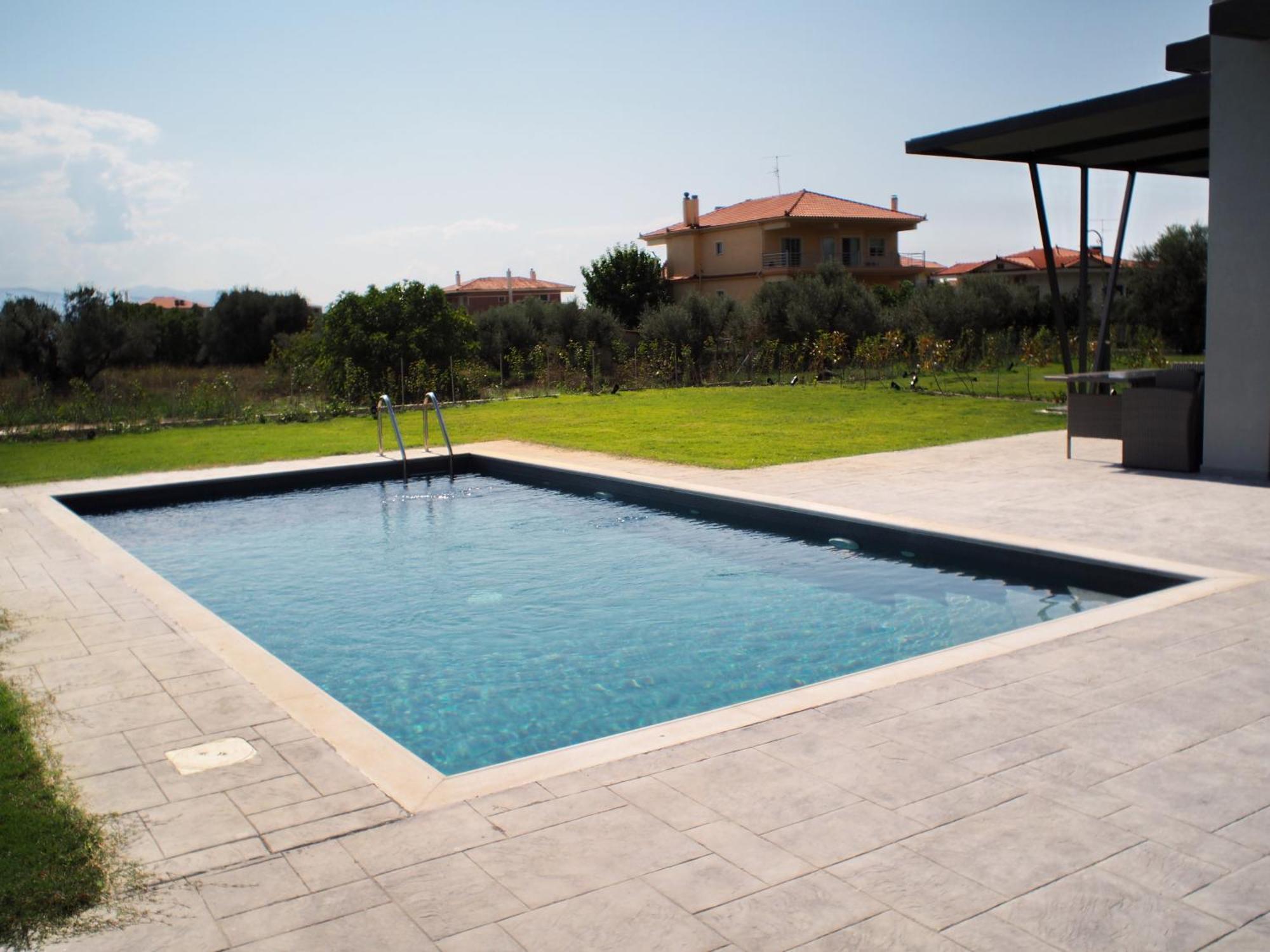 Nostos Luxury Villas With Private Pool In Nafpaktos Luaran gambar