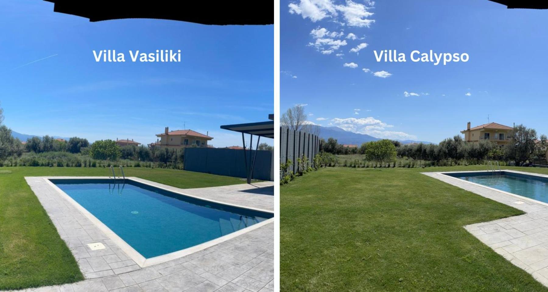 Nostos Luxury Villas With Private Pool In Nafpaktos Luaran gambar